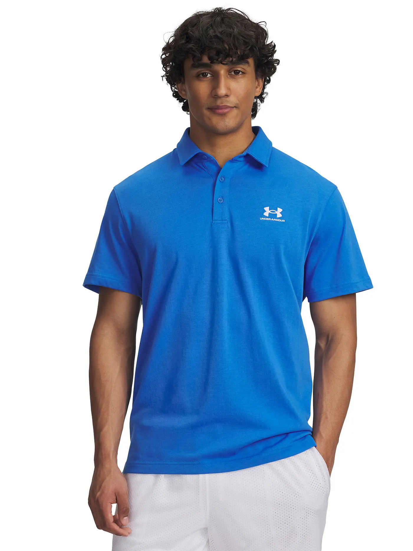 UNDER ARMOUR | Herren Polo UA Icon | blau
